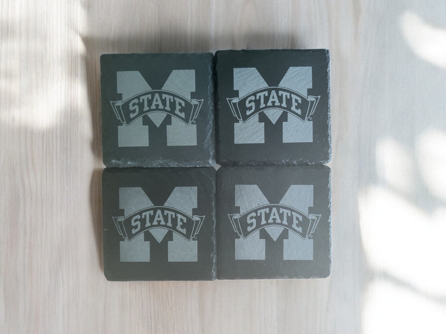 Slate Coaster Set (Pack of 4)
